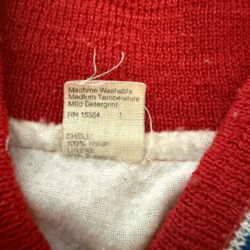 vintage red Coors Banquet satin bomber jacket - Picture 4 of 6
